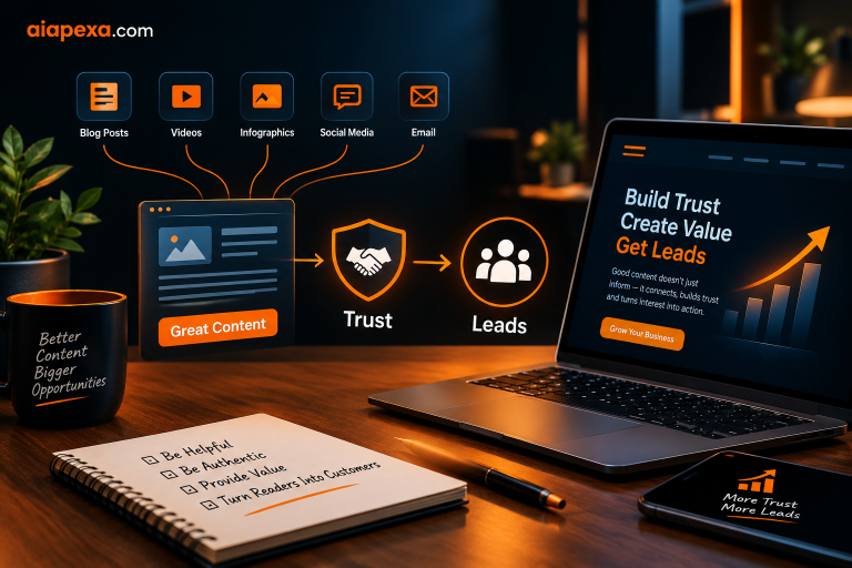 How to Create Content That Builds Trust and Brings Leads?