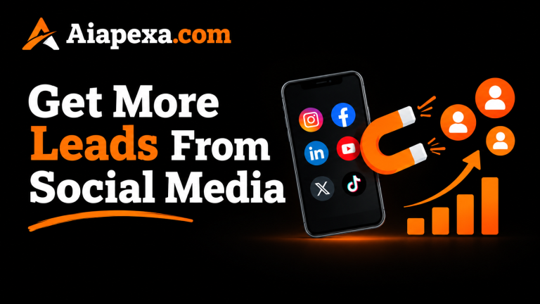 Get More Leads From Social Media .