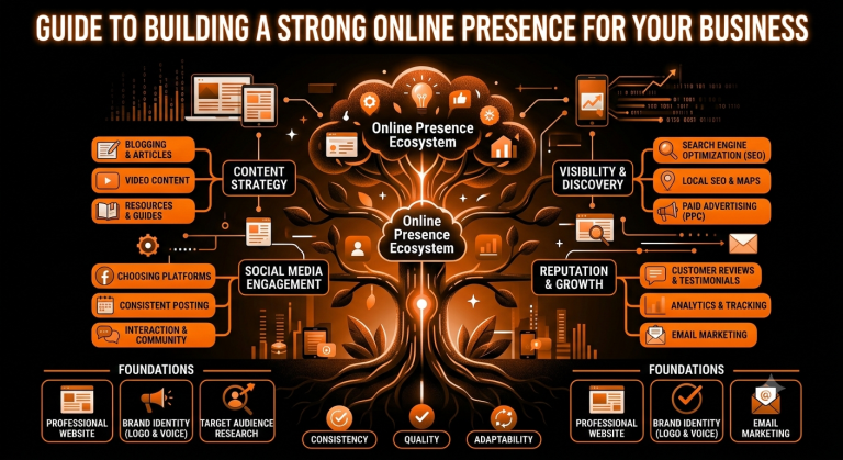 How to Build a Strong Online Presence for Your Business ?