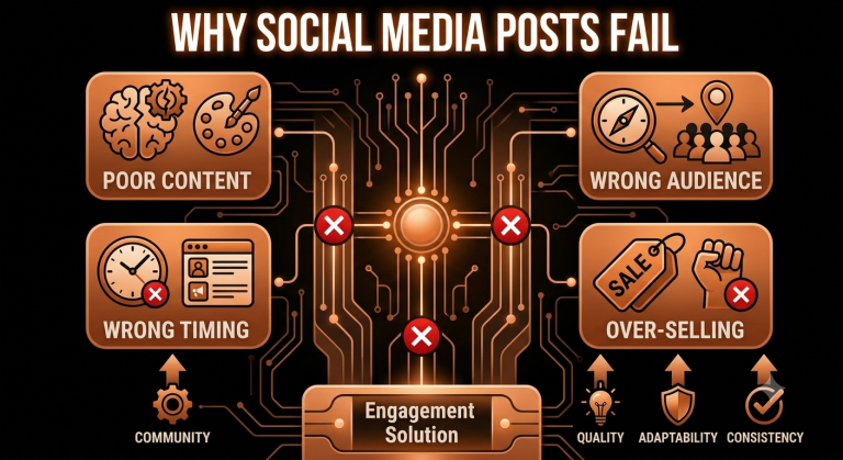 Why Your Social Media Posts Are Not Getting Engagement ?