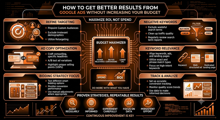 How to Get Better Results From Google Ads Without Increasing Your Budget ?