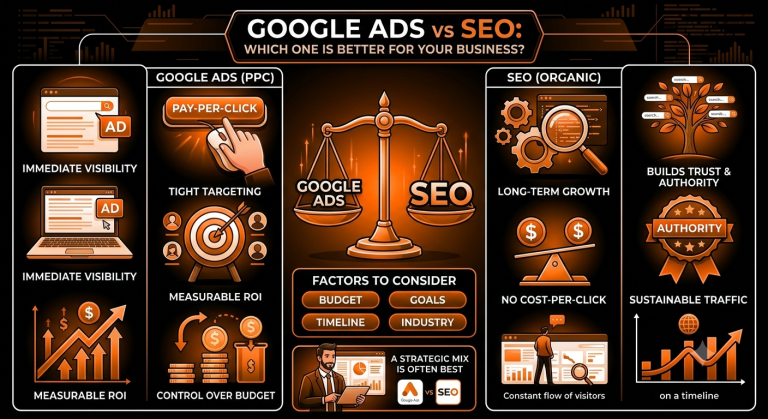 Google Ads vs SEO: Which One Is Better for Your Business ?