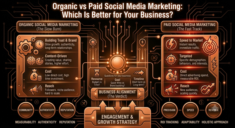 Organic vs Paid Social Media Marketing: Which Is Better for Your Business?